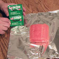 Rub the fillet
